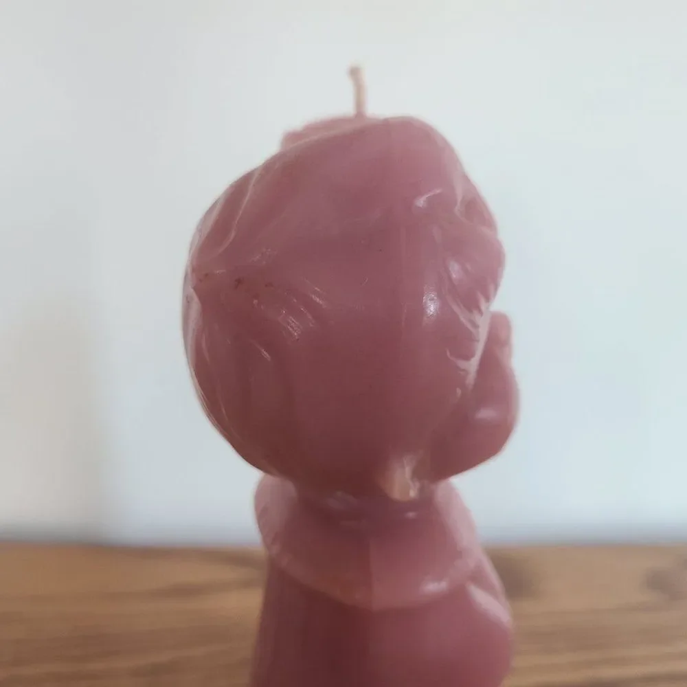 Vintage Candle - Novelty Wax Candle - CHOIRBOY CARRYING A CANDLE - Rare Unique